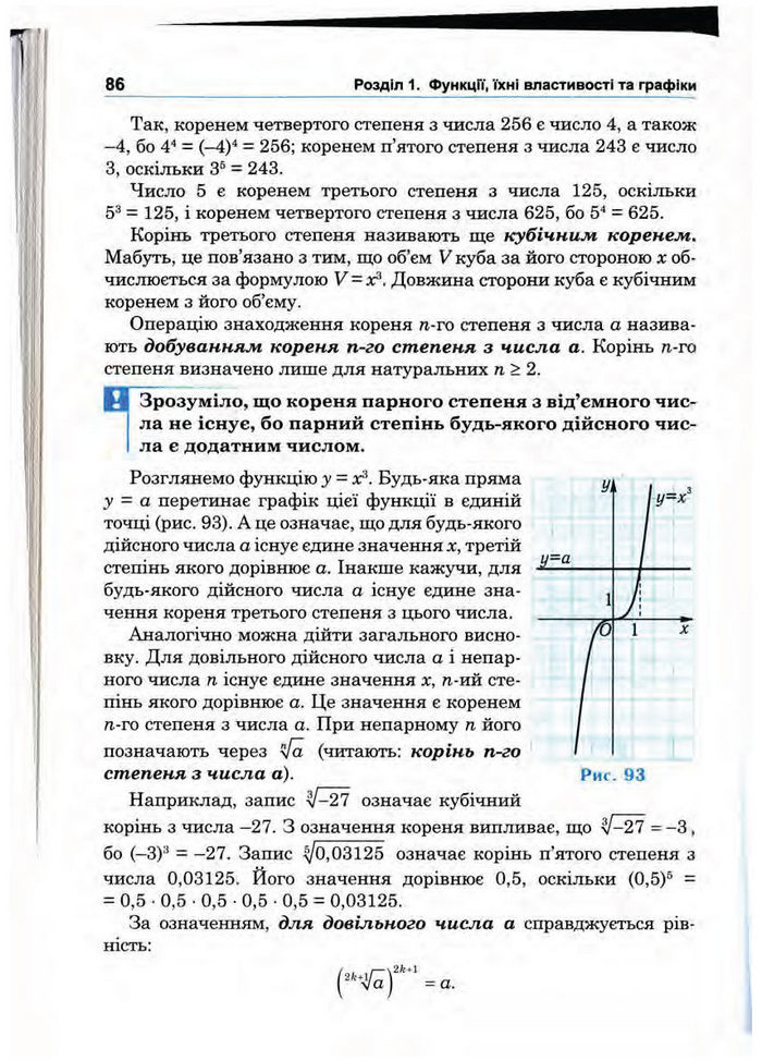 Підручник Математика 10 клас Афанасьєва