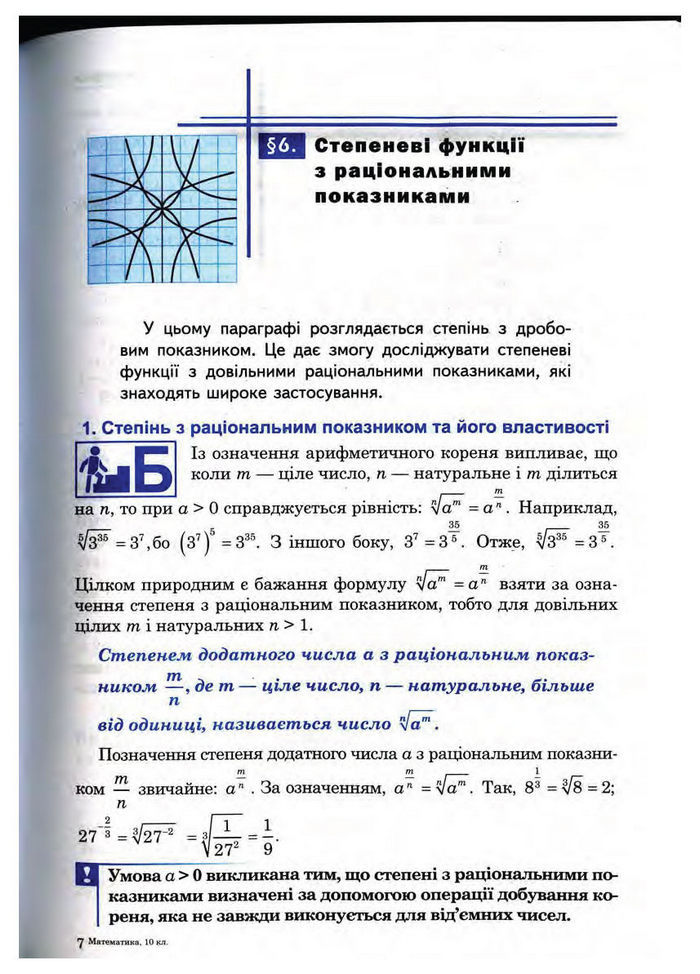 Підручник Математика 10 клас Афанасьєва