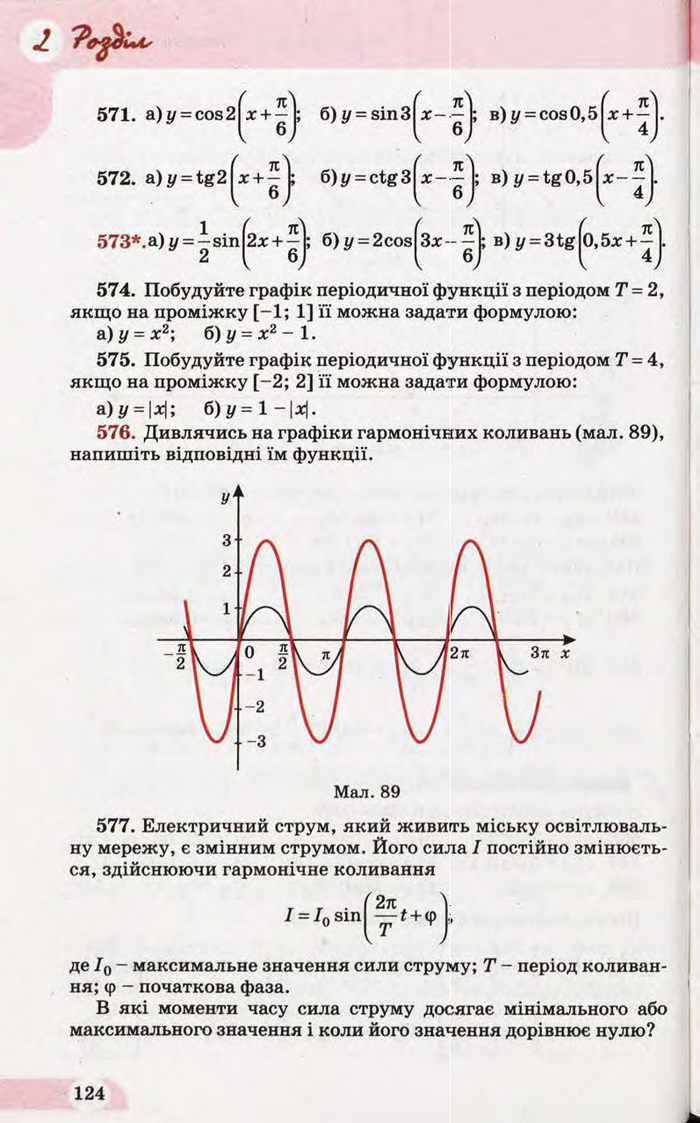 Підручник Математика 10 клас Бевз