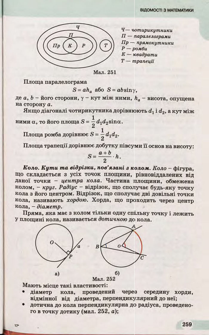 Підручник Математика 10 клас Бевз