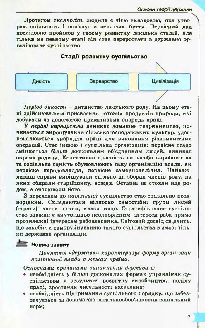 Підручник Правознавство 10 клас Гавриш