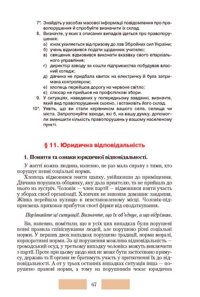 Правознавство 10 клас Наровлянський