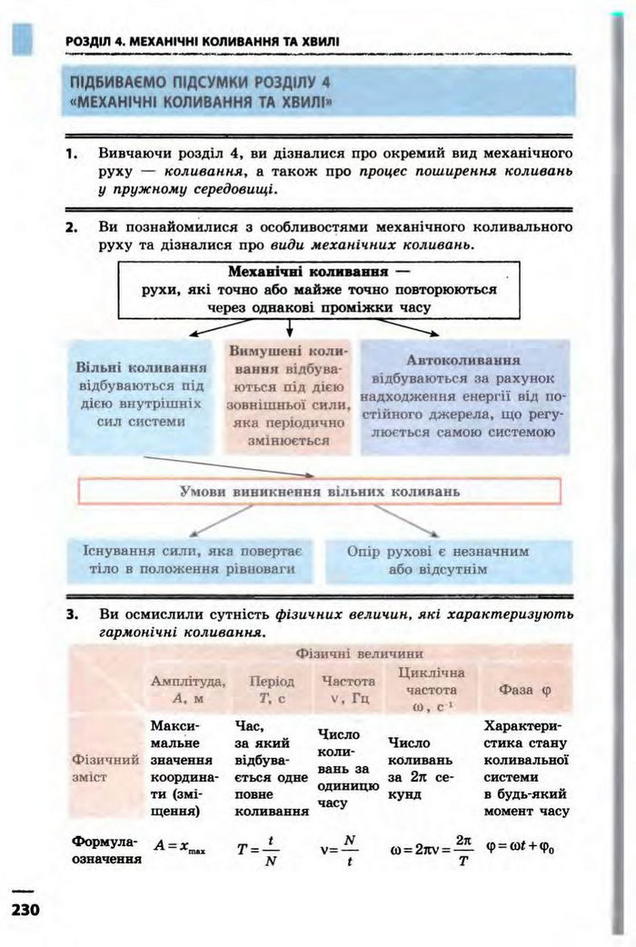 Фізика 10 клас Бар’яхтар