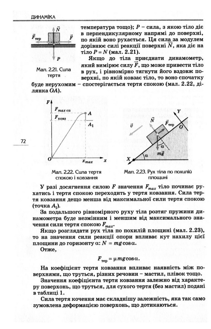 Підручник Фізика 10 клас Коршак