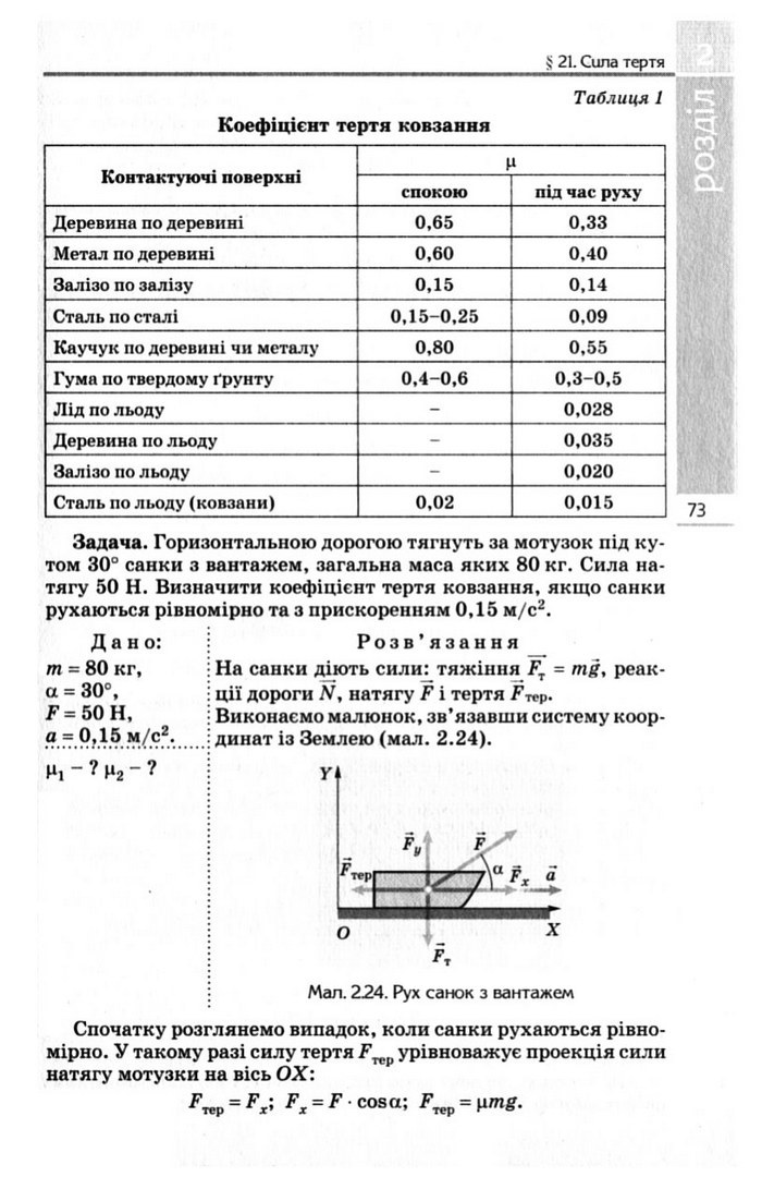 Підручник Фізика 10 клас Коршак