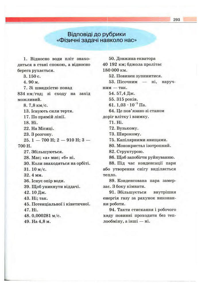 Підручник Фізика 10 клас Сиротюк
