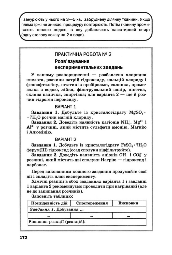 Підручник Хімія 10 клас Попель