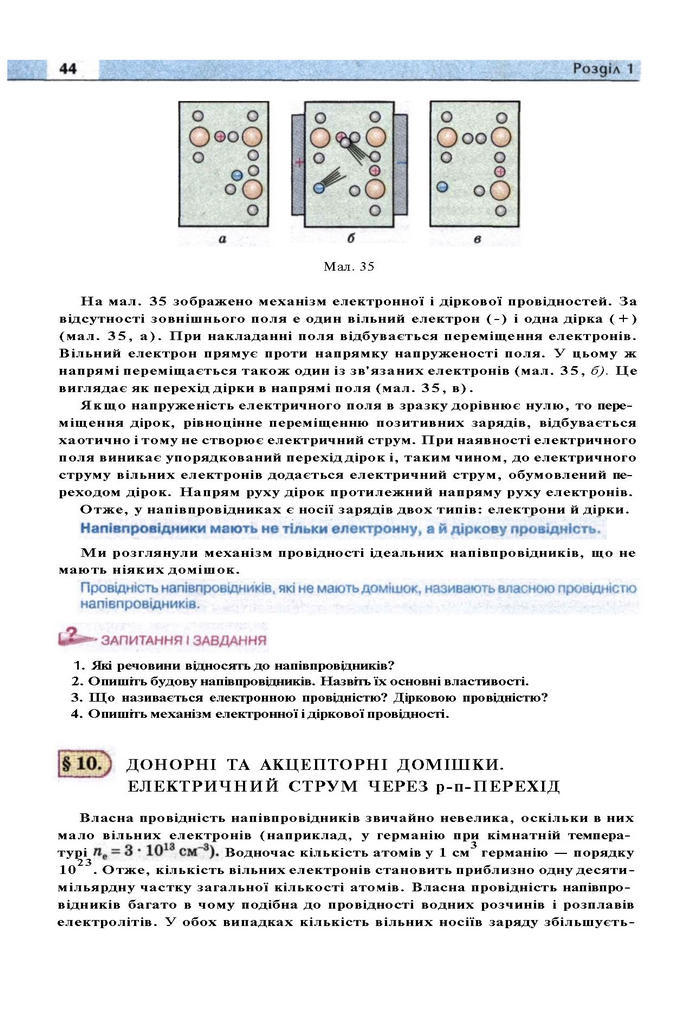 Підручник Фізика 11 клас Сиротюк