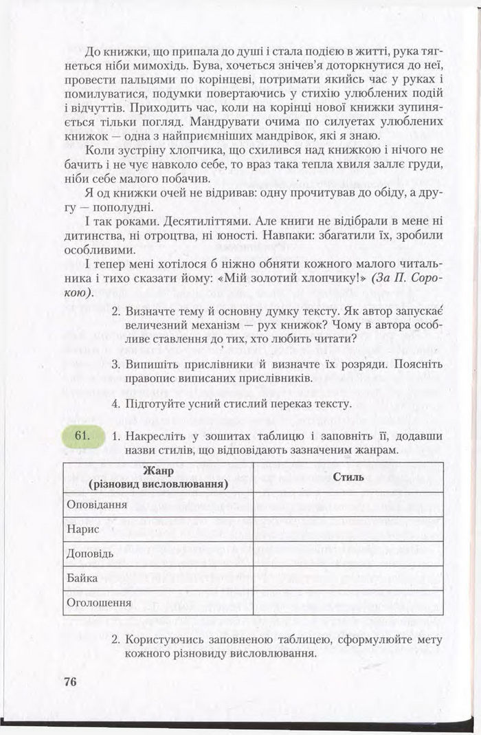 Підручник Українська мова 11 клас Єрмоленко