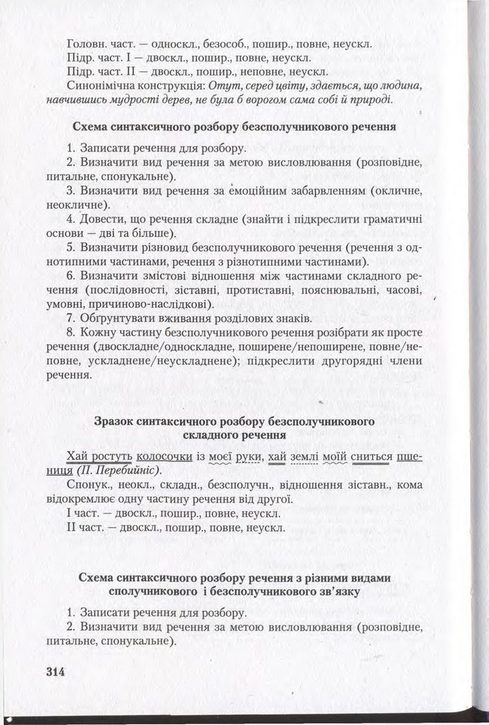 Підручник Українська мова 11 клас Єрмоленко
