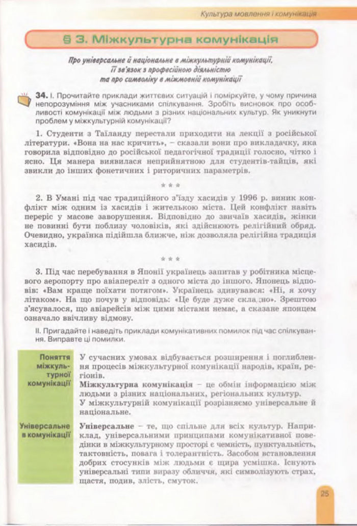 Українська мова 11 клас Заболотний