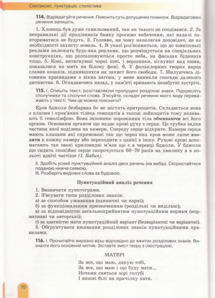 Українська мова 11 клас Заболотний