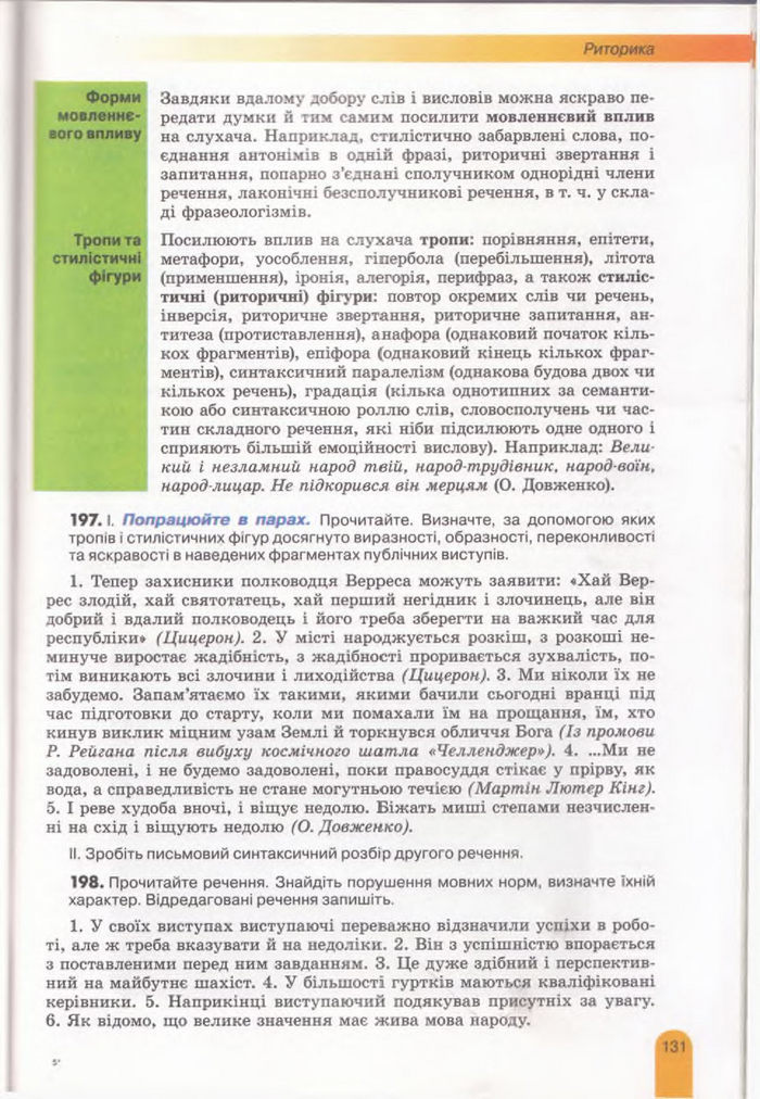 Українська мова 11 клас Заболотний