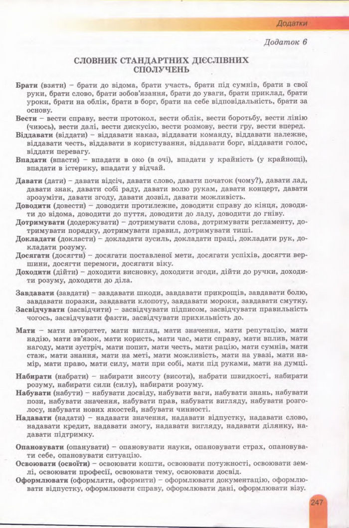 Українська мова 11 клас Заболотний