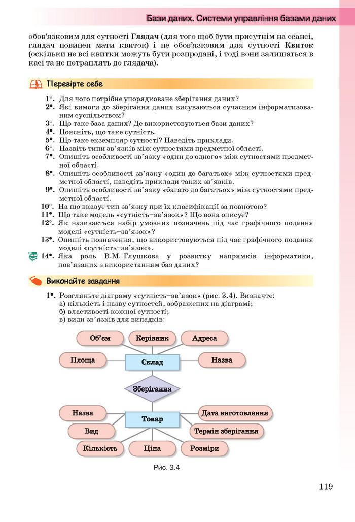 Інформатика 11 клас Ривкінд (Академ.)