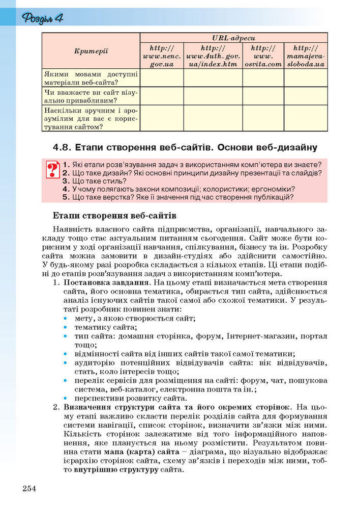 Інформатика 11 клас Ривкінд (Академ.)
