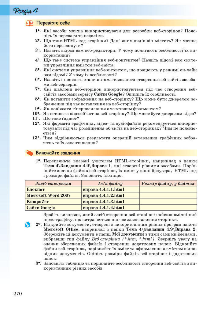 Інформатика 11 клас Ривкінд (Академ.)