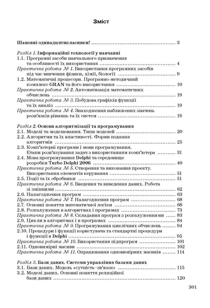 Інформатика 11 клас Ривкінд (Академ.)