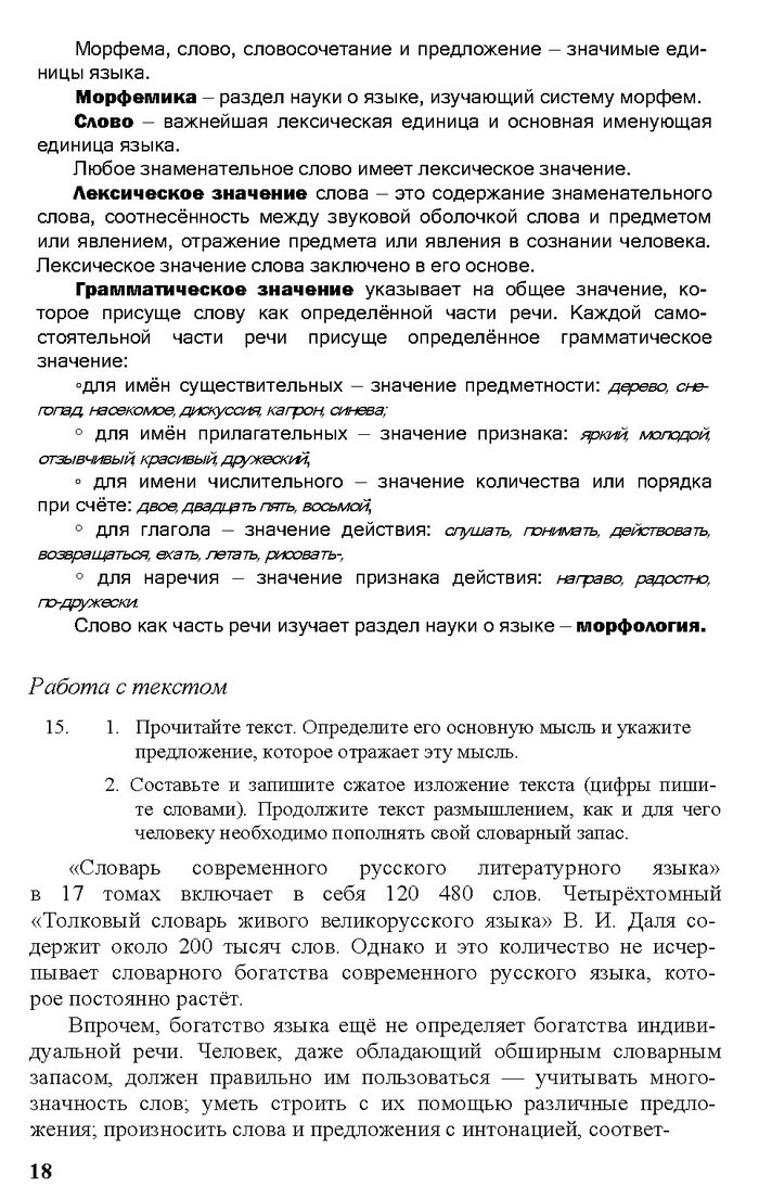 Русский язык 11 класс Рудяков
