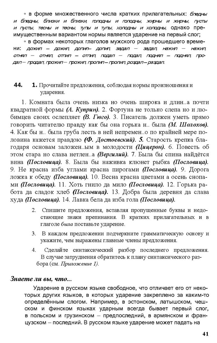 Русский язык 11 класс Рудяков