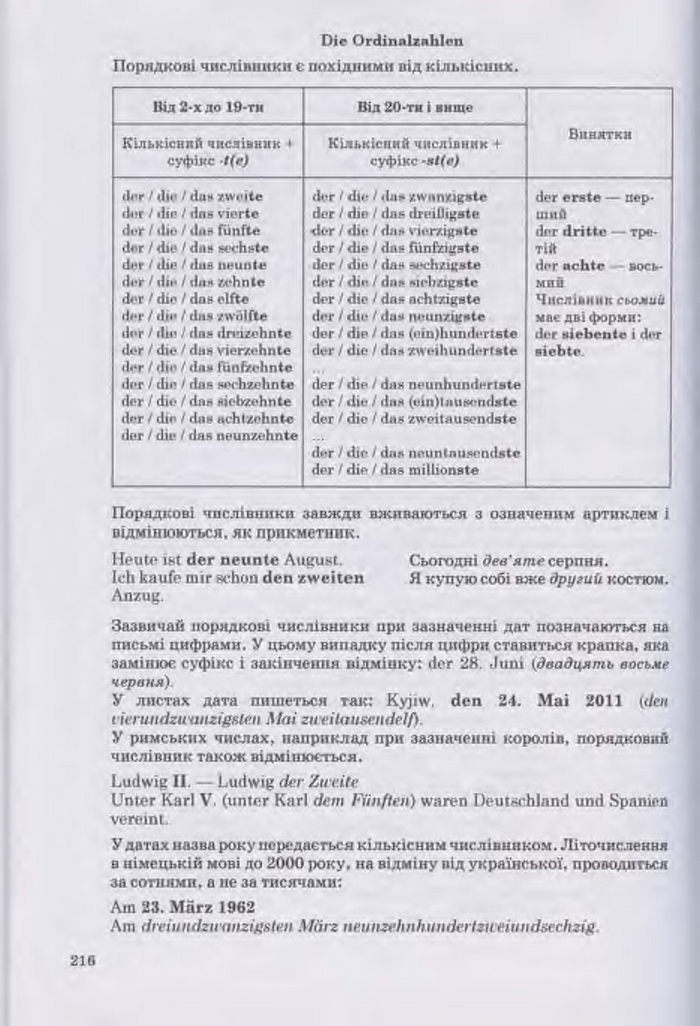 Німецька мова Guten Tag 11 клас Басай