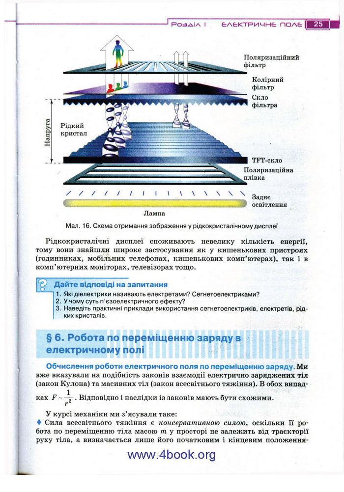 Підручник Фізика 11 клас Засєкіна