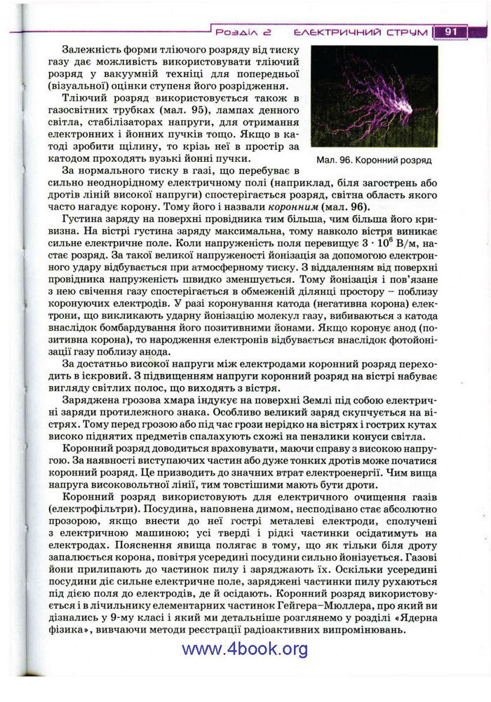 Підручник Фізика 11 клас Засєкіна