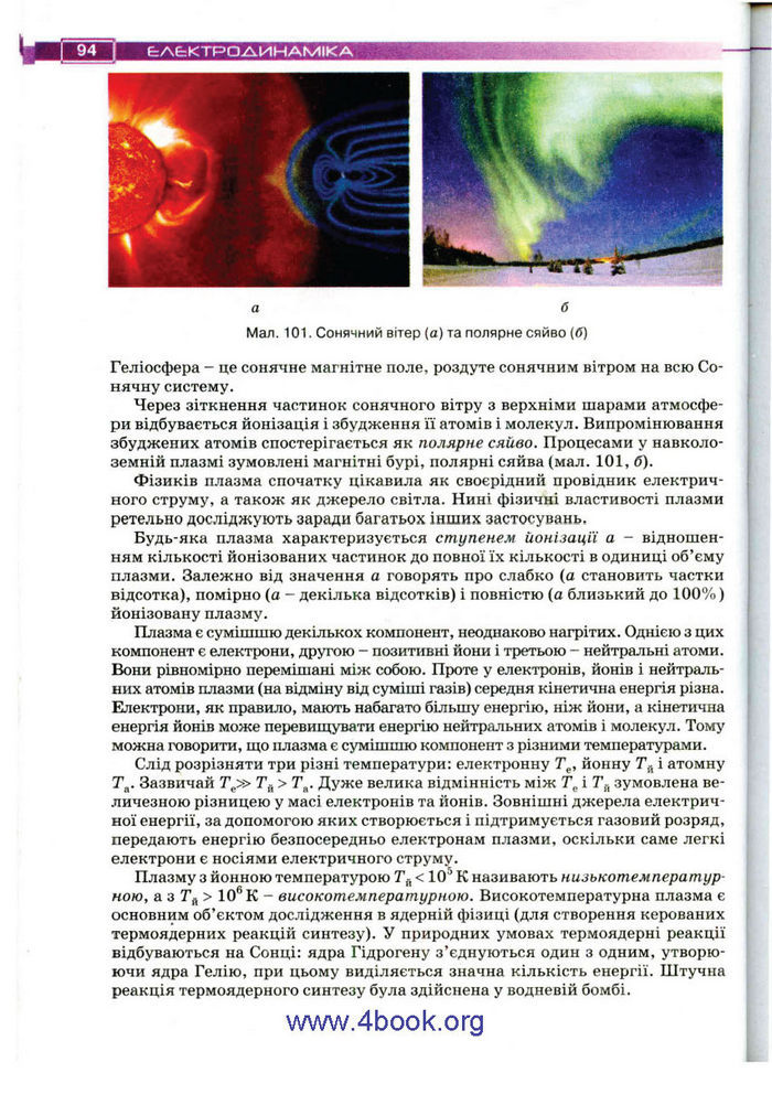 Підручник Фізика 11 клас Засєкіна