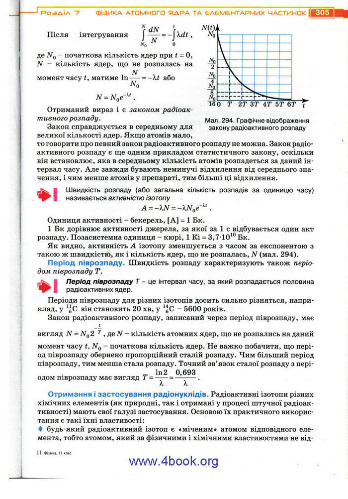 Підручник Фізика 11 клас Засєкіна