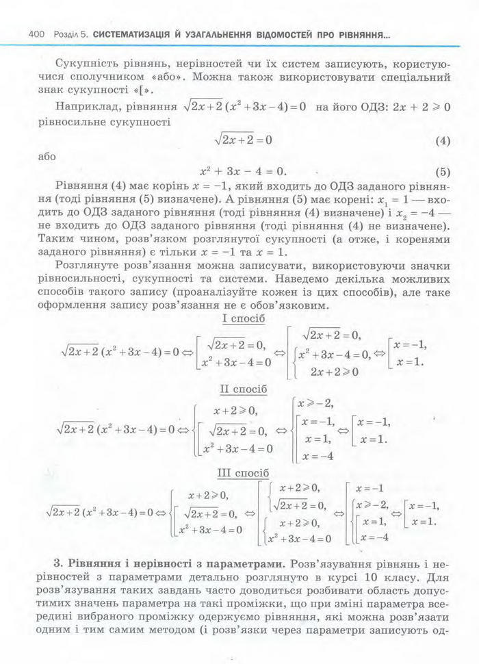 Алгебра 11 клас Нелін