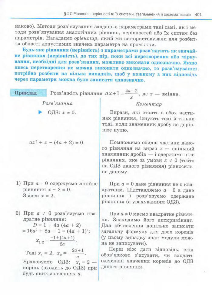 Алгебра 11 клас Нелін