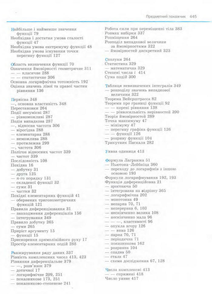 Алгебра 11 клас Нелін