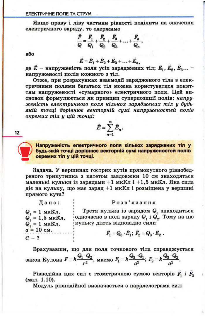 Фізика 11 клас Коршак