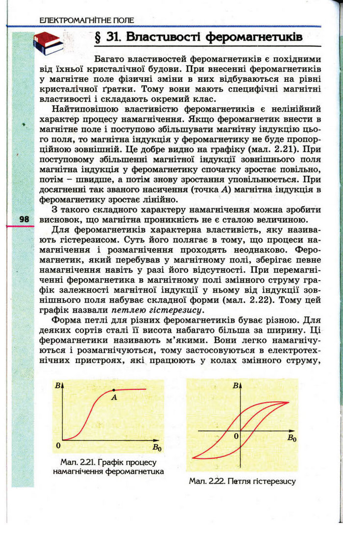 Фізика 11 клас Коршак