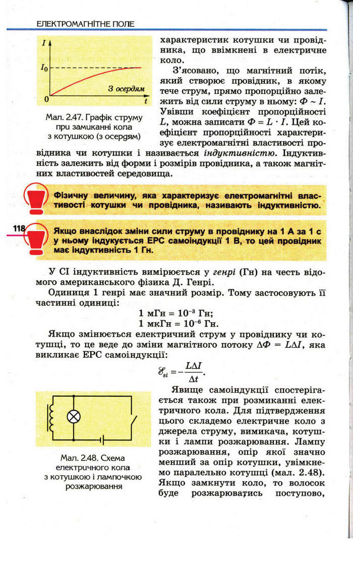 Фізика 11 клас Коршак