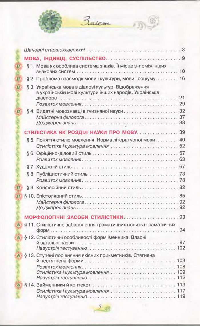 Підручник Українська мова 11 клас Караман 2011