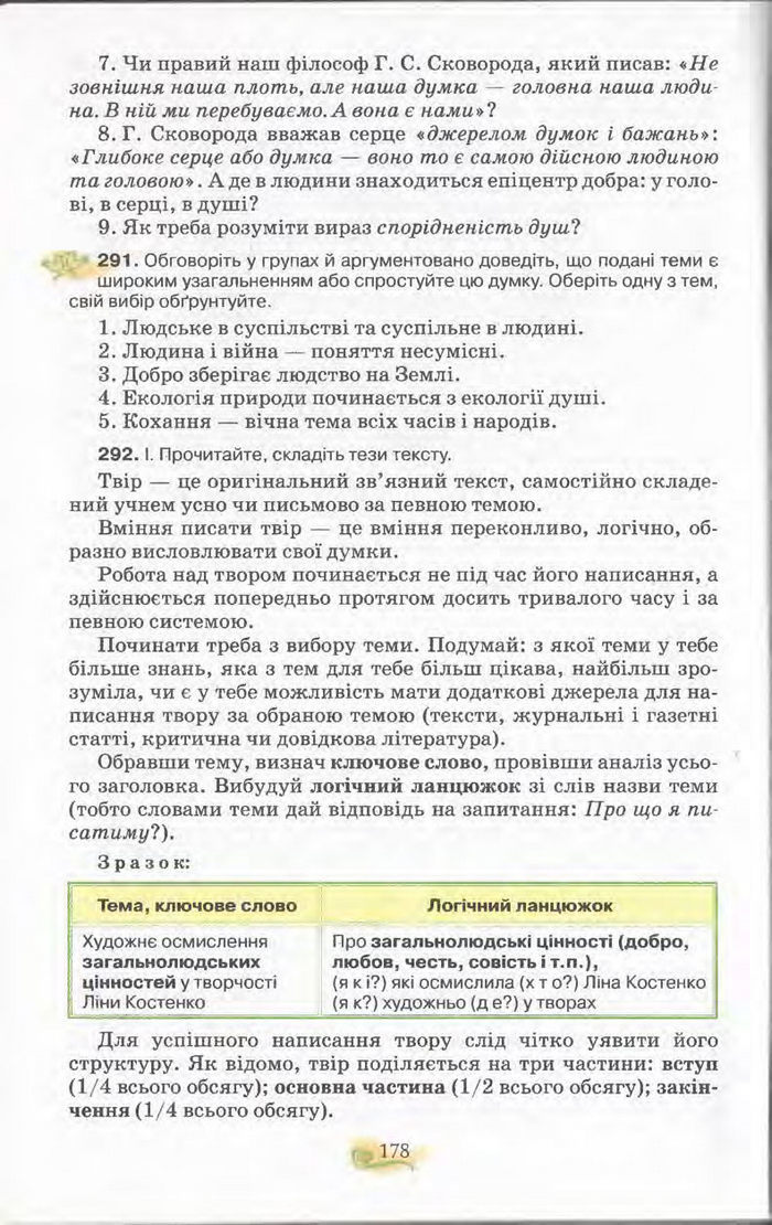 Підручник Українська мова 11 клас Караман 2011
