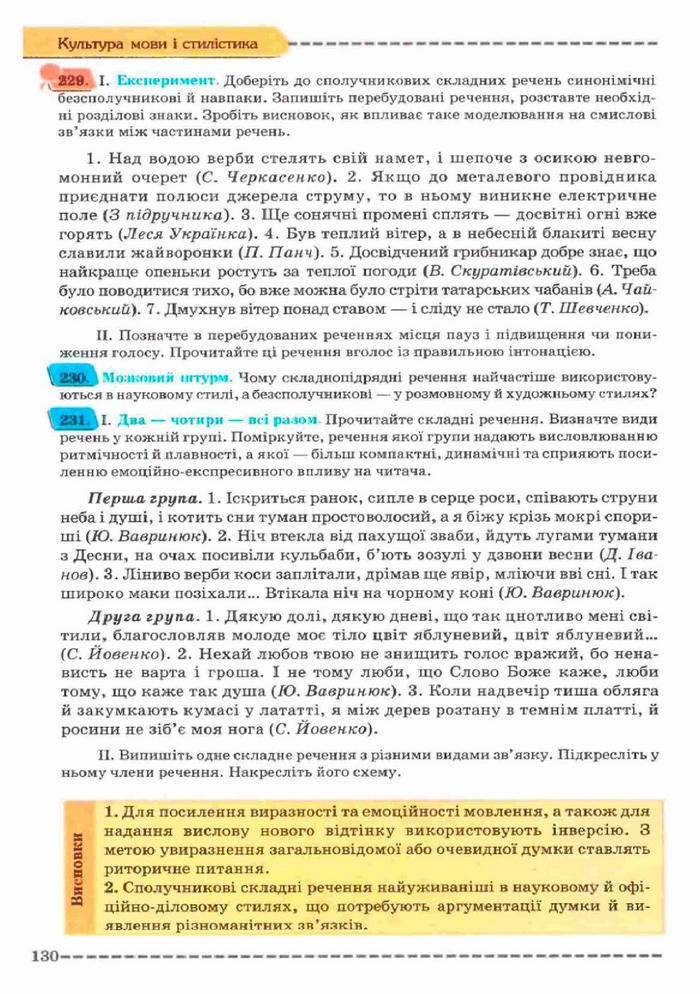 Українська мова 11 клас Заболотний (Рус.)