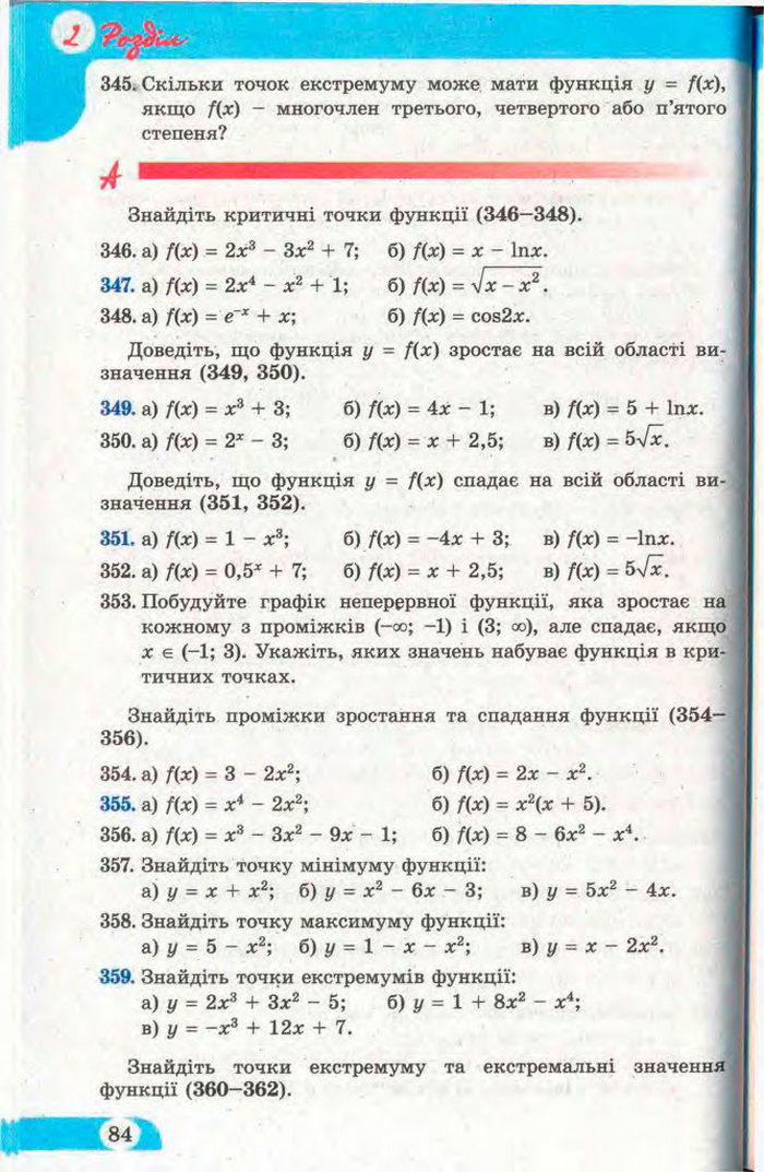 Математика 11 клас Бевз