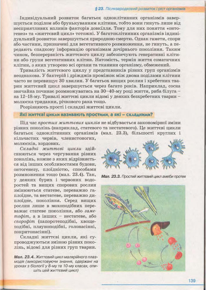 Біологія 11 клас Балан