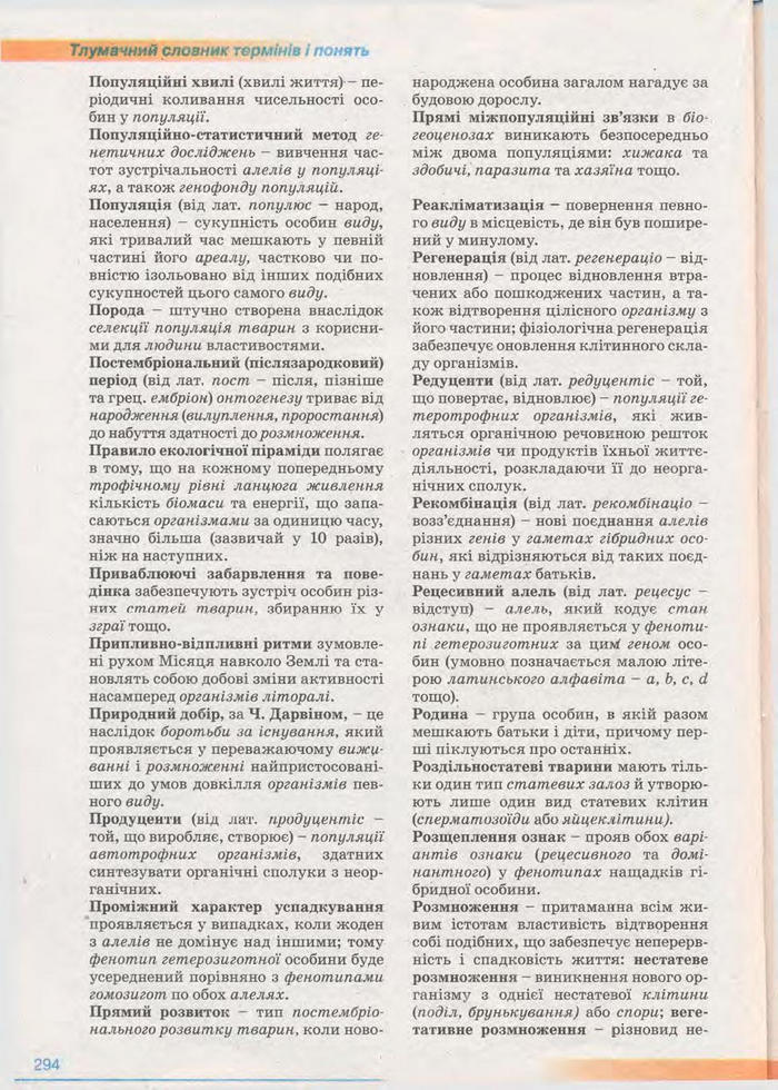 Біологія 11 клас Балан
