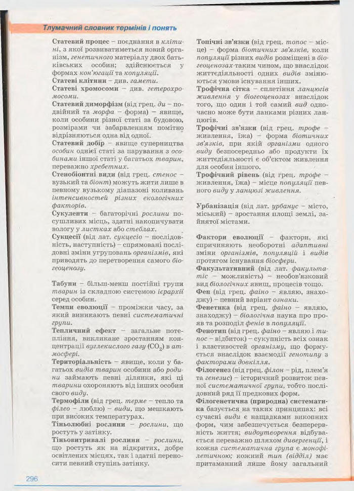 Біологія 11 клас Балан