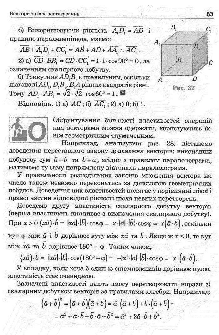 Математика 11 клас Афанасьєва