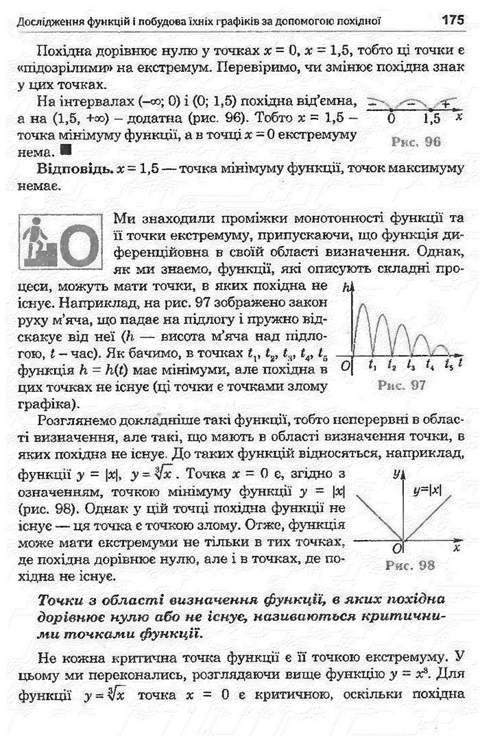 Математика 11 клас Афанасьєва
