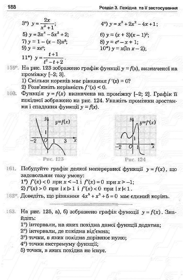 Математика 11 клас Афанасьєва