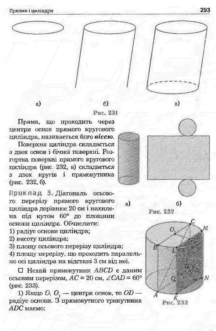 Математика 11 клас Афанасьєва