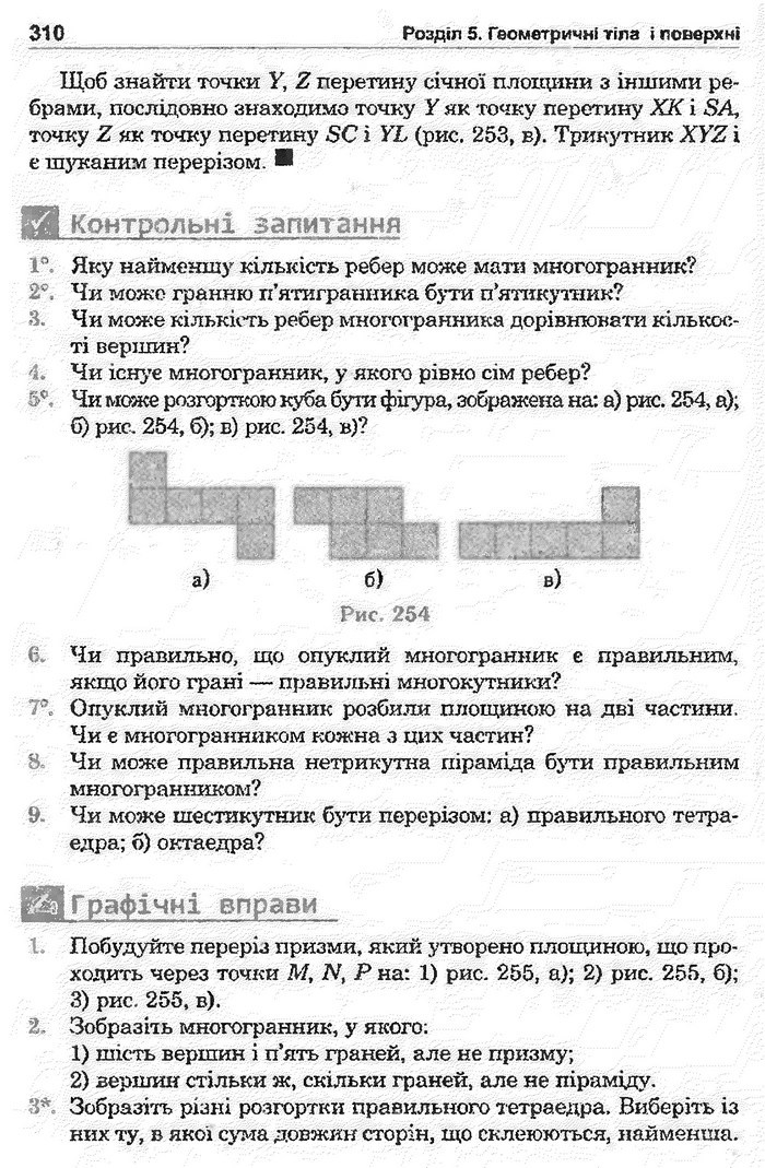 Математика 11 клас Афанасьєва