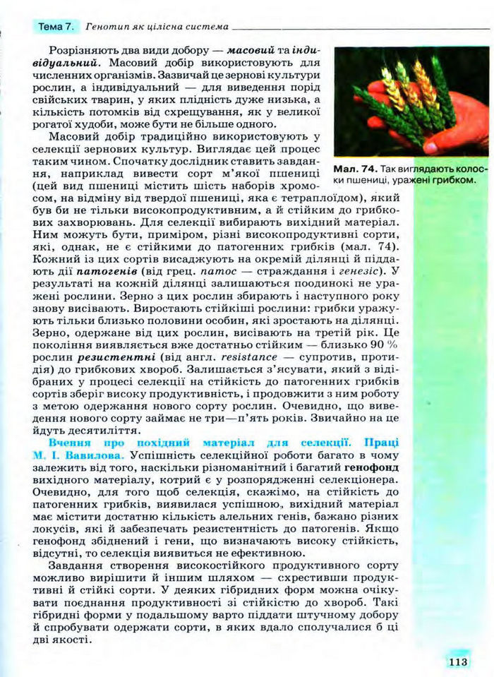 Біологія 11 клас Межжерін