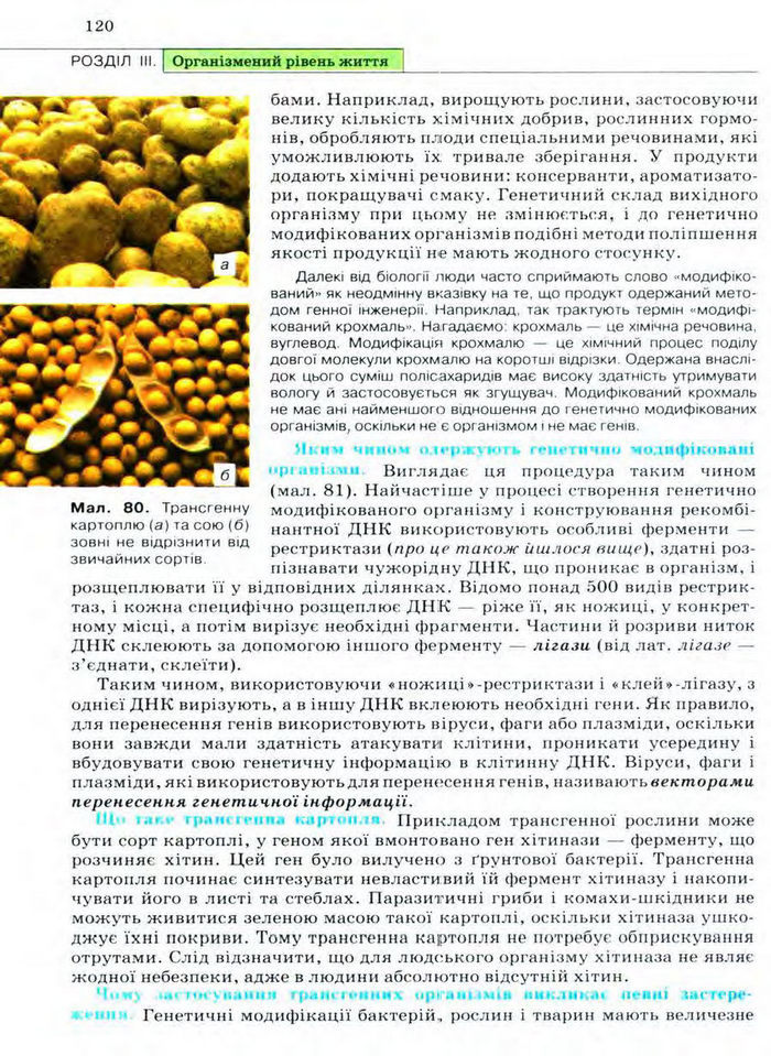Біологія 11 клас Межжерін