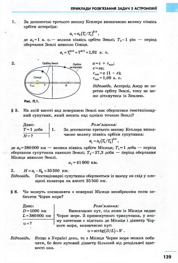 Астрономія 11 клас Пришляк